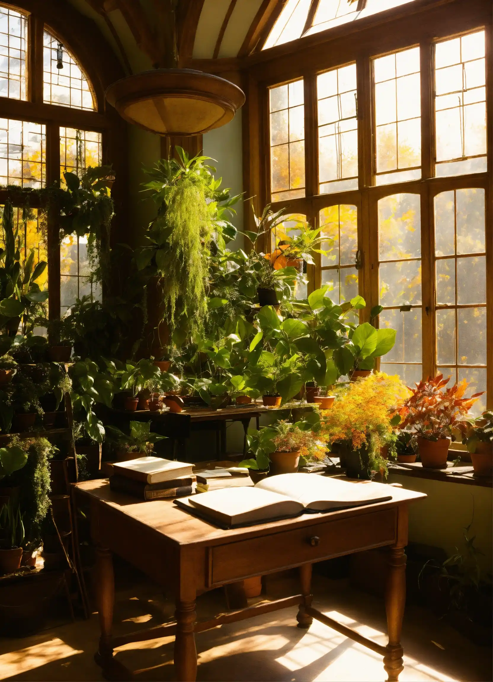 Een kleine balkon getransformeerd in een groene ruimte